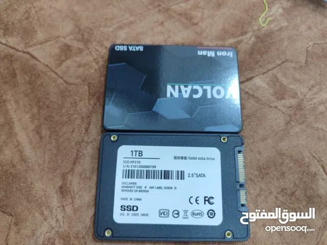 هارد ssd sata 1 tb جديد قطعتين