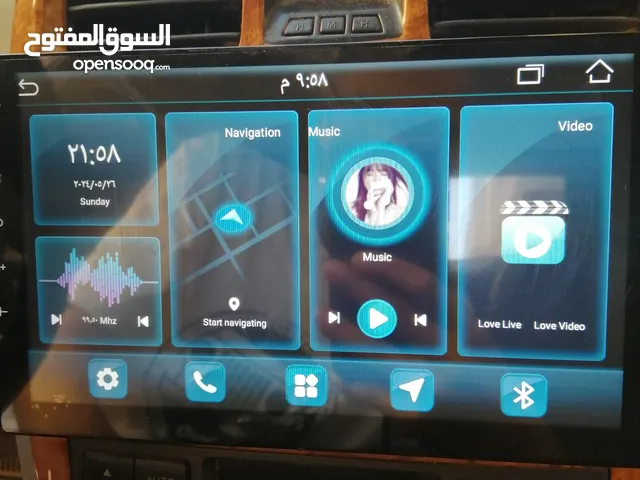 شاشة السيارة أندرويد تدعم جميع التطبيقات والبرامج