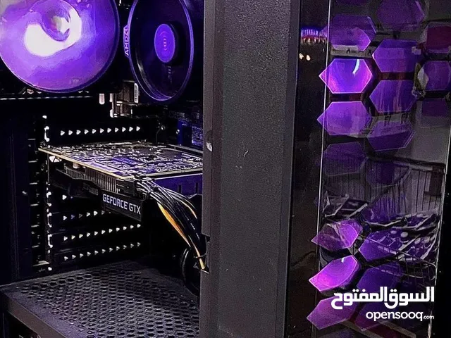 للبيع كمبيوتر gtx 1650 super + شاشة asus