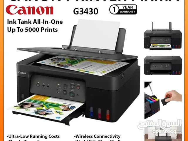 Canon printer PIXMA G3430 Ink Tank All in One ll Brand-New ll
