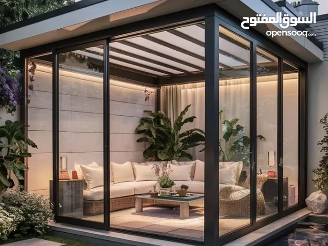 توريد وتنفيذ غرف الزجاج والاستراحات