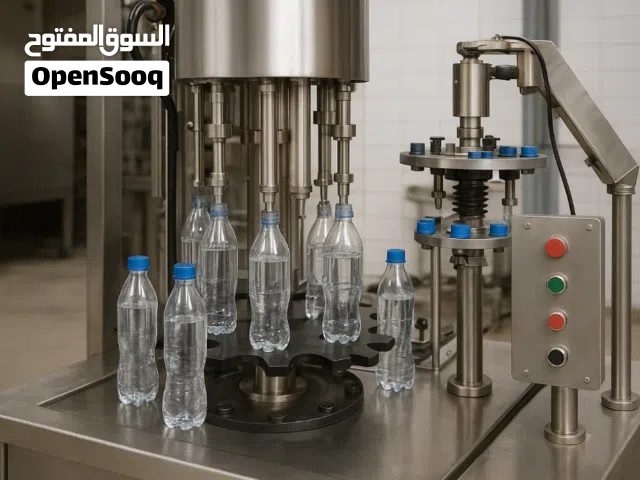 يوجد جميع انواع المعدات الصناعيه والخطوط الانتاج المستخدم والجديد