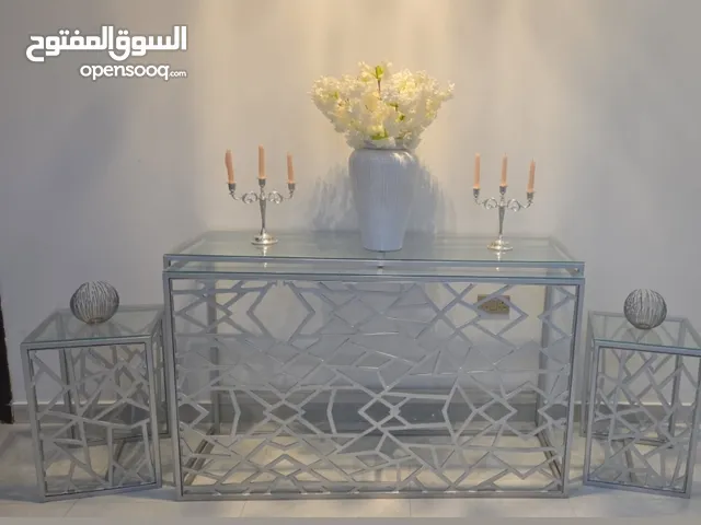 طقم طاولات حديد