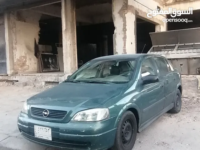 اوبل استرا 2002 الشركة العامة بلادية نظيفه جاهزة للاستخدام باسمي بغداد مشروع وطني