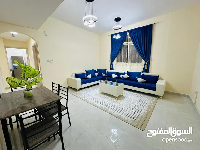 F3 / قريب شارع الكويت في النعيمية 2 - غرفة وصالة مفروشة فرش جديد - ايجار شهري شامل جميع الفواتير