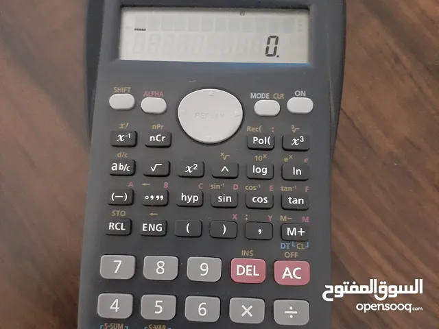 الات حاسبة للبيع في الأردن : الة حاسبة علمية : casio كاسيو : أفضل سعر