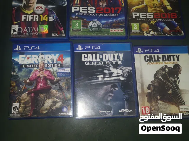 للبيع لأعلى سعر مجموعة العاب PS4