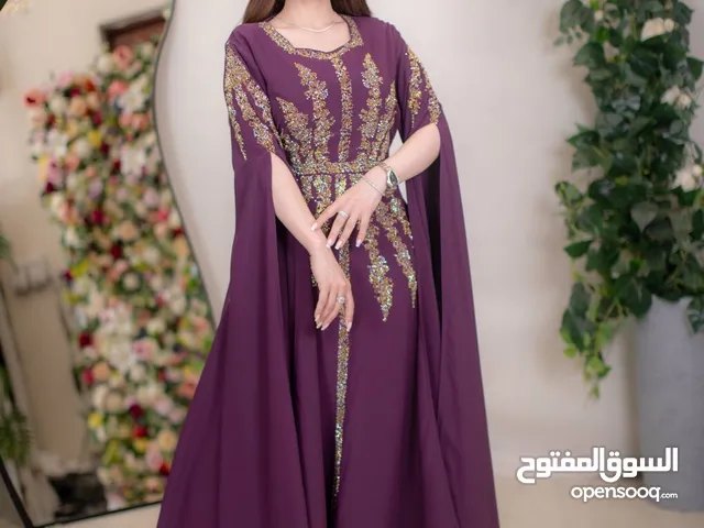 قفطان مغربي ستراس قماس اصلي