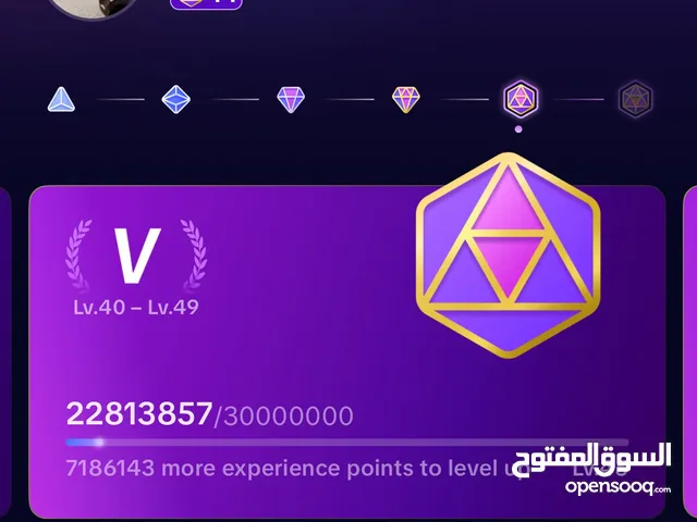 حساب تيك توك لفل 44