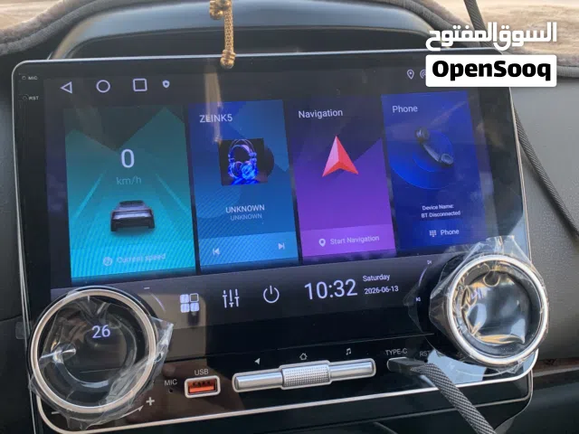 شاشة سيارة فول مواصفات رام 8 ذاكرة 128 جديدة
