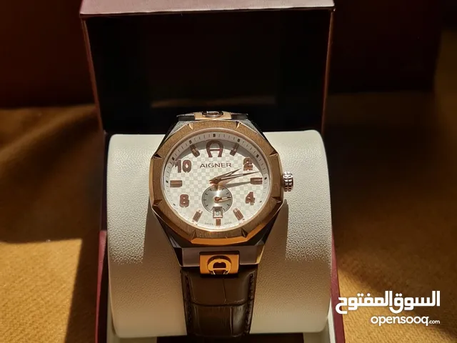 ساعه فاخرة ايجنر اصليه 100%