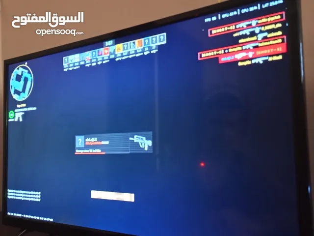 السلام عليكم شاشة شبه جديده للبيع