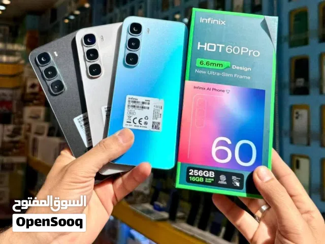 انفينيكس هوت 60 برو مستعمل ايام بالكرتونة 256 جيجا 16 رام