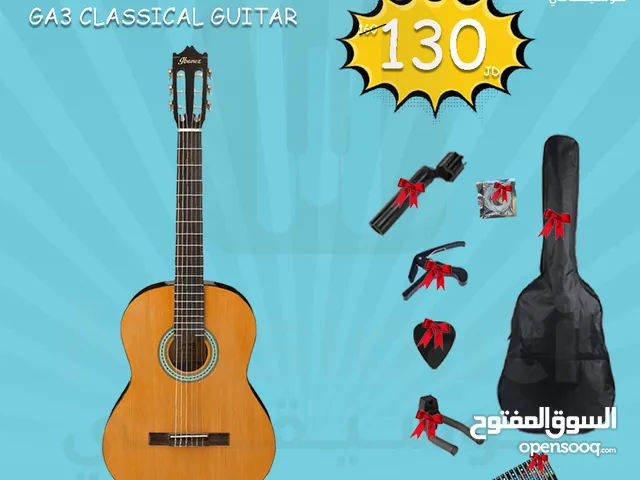 Ibanez GA3 Classical Guitar full package جيتار كلاسيك - توصيل مجاني