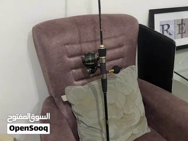 سنارة دايوا الاحترافية وقصبة يابانية