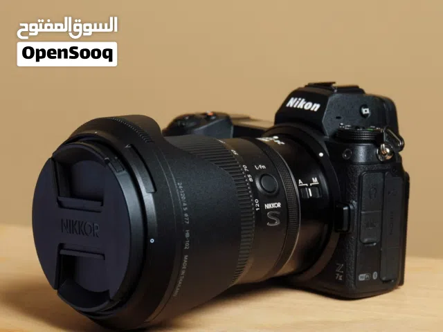 نيكون Nikon z7ii مع العدسة والادابتر