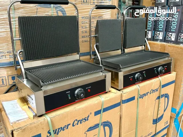 شواية وتوست مفردة و مزدوجة خاصة بالمجلات والمطاعم صاج ثقيل