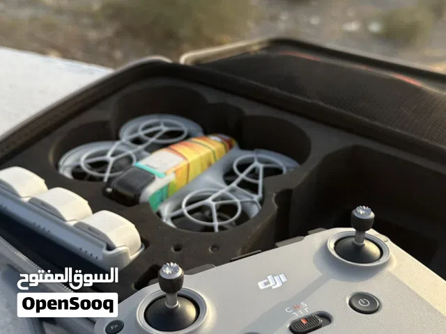 Dji neo مستعمله شكل بسيط مع ملحقاتها كامل