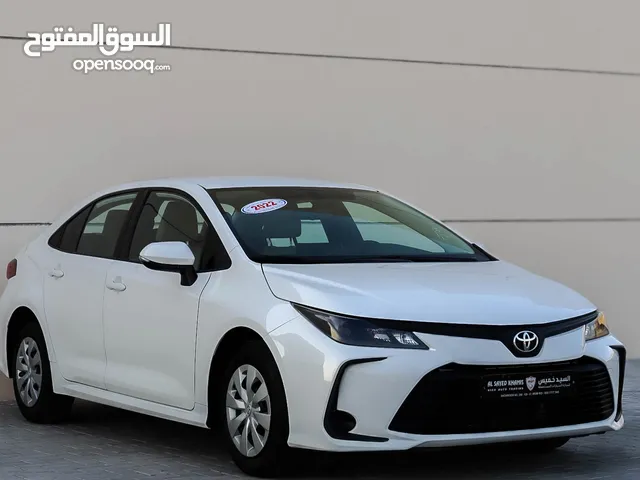 Toyota Corolla 1.6L 2022 GCC accident-free in excellent condition 1153 P.M