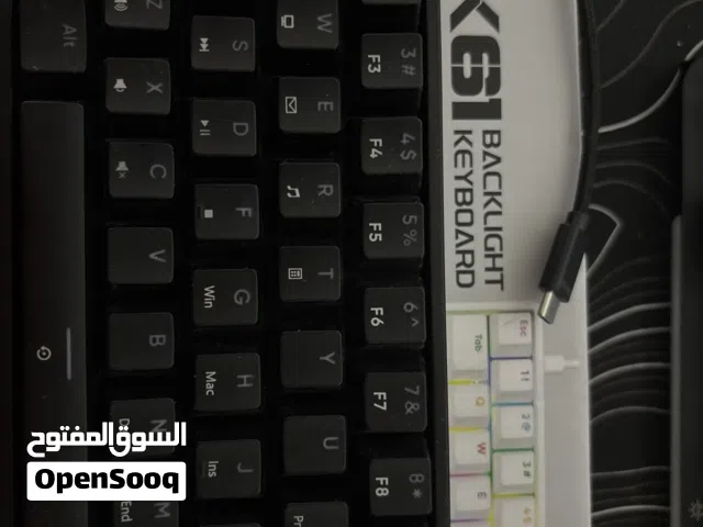 Ak61 keyboard 61kyes Color Light Emitting Game Keyboard RGB Keyboard