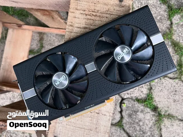 rx 580 8gb nitro+ sapphire سعر650 دينار مكان طربلس زاوية الدهماني