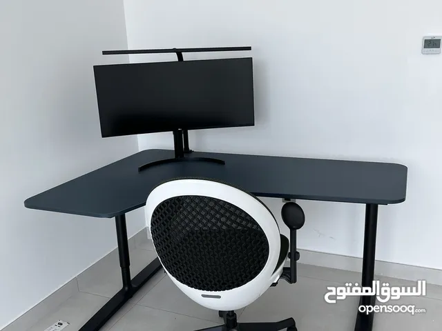 Study table with adjustable height , economic office chair with height backrest for back relief
