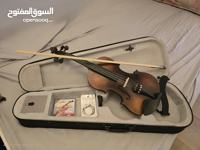 Violin Mattillo for beginners  آلة الكمان للمبتدئين غير مستخدمة مع اغراض