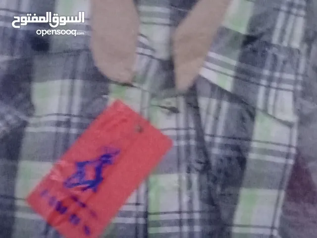 قميص رجالي صيفي نص كم جميع الحجام