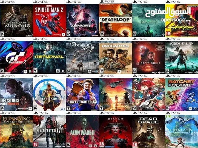 اي لعبة بلايستيشن 5 او 4 بخصم 10% Any PS4 or PS5 game with 10% off