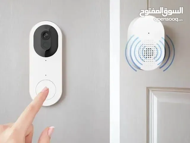 جرس باب لاسلكي مزود بكاميرا