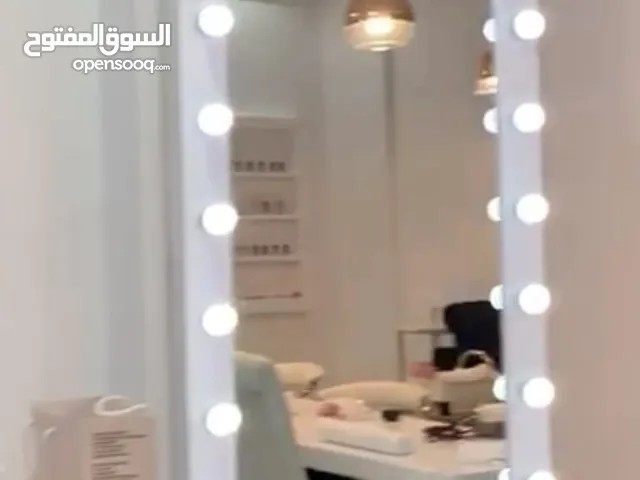 مرايا مضيئه LED طويله لون ابيض للبيع التجمع الخامس