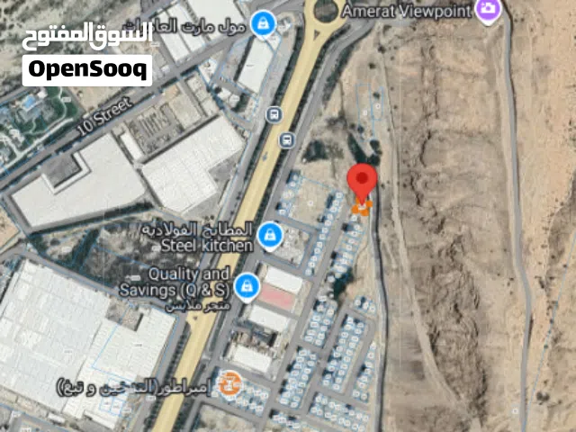 مقابل الشارع الرئيسي مباشرة أرض سكني تجاري العامرات المحج