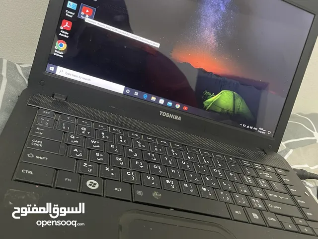 لابتوب توشيبا للبيع او البدل