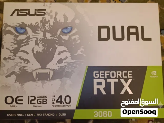 كرت شاشة 12GB 3060 RTX Dual ASUS Edition White
