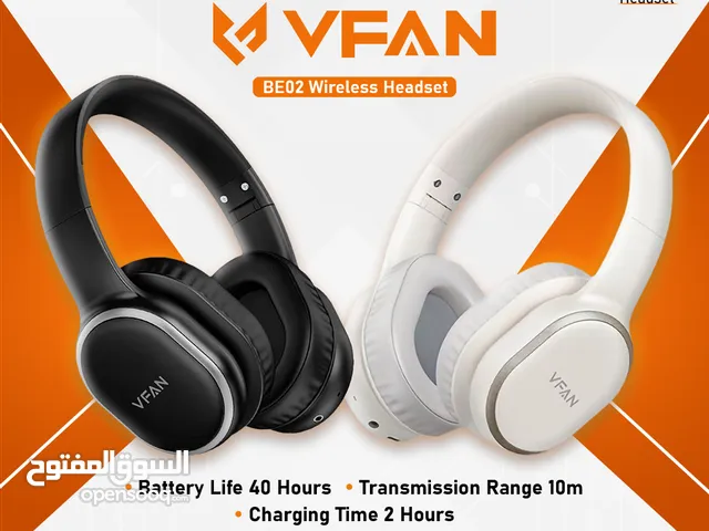 سماعات اذن مميزة براند اصلي   BE02 Wireless VFAN Headset