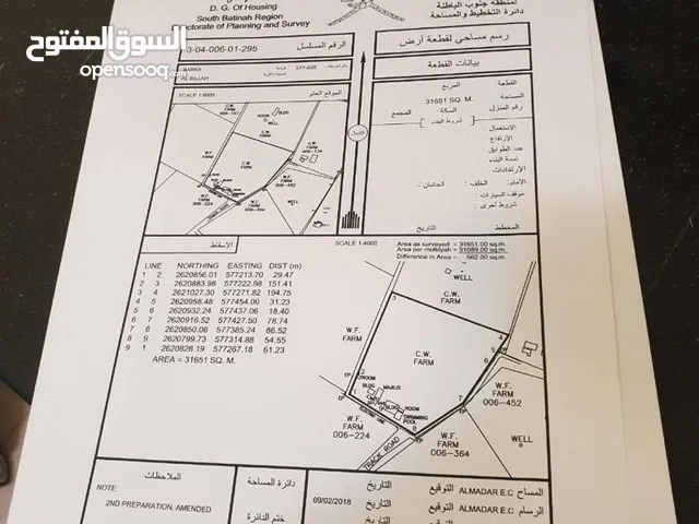 More than 6 bedrooms Farms for Sale in Al Batinah Barka