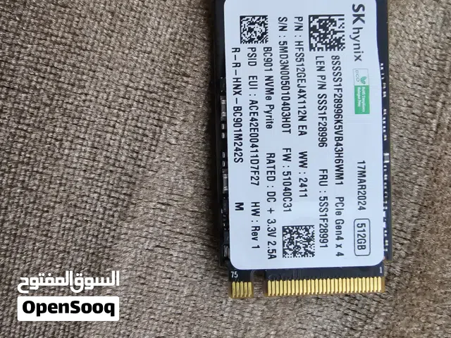 Skhynix 512GB SSD NVME GEN4  2242