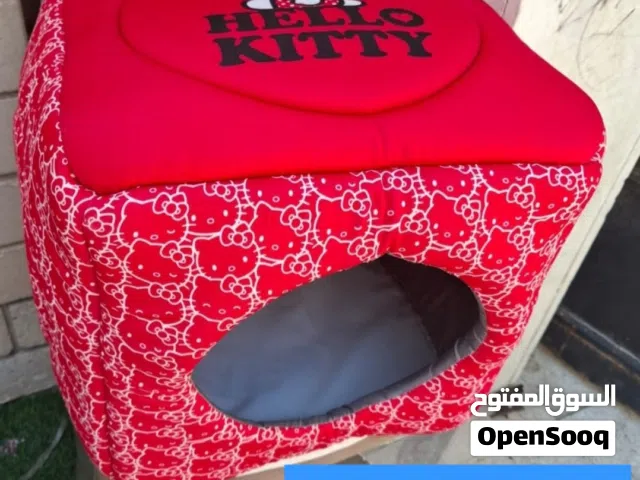 بيت قطه قطوه جديد يدفي وايد من البرد فقط 3 دينار