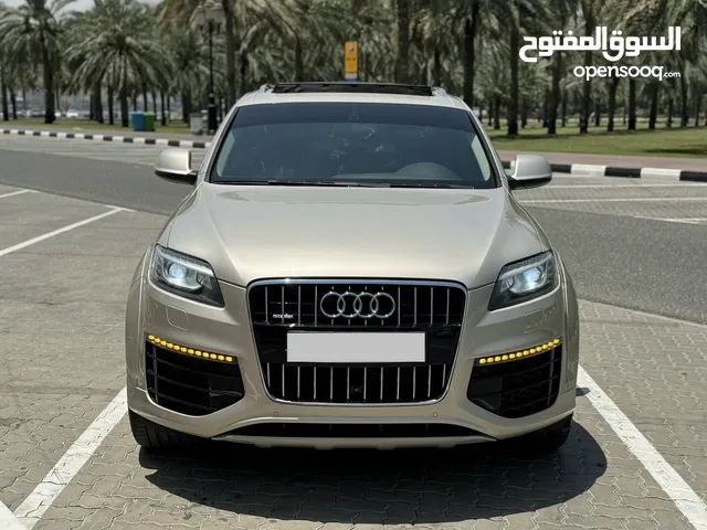 Audi Q7, first owner GCC  MODEL2015 kilometers137000 very excellent condition
