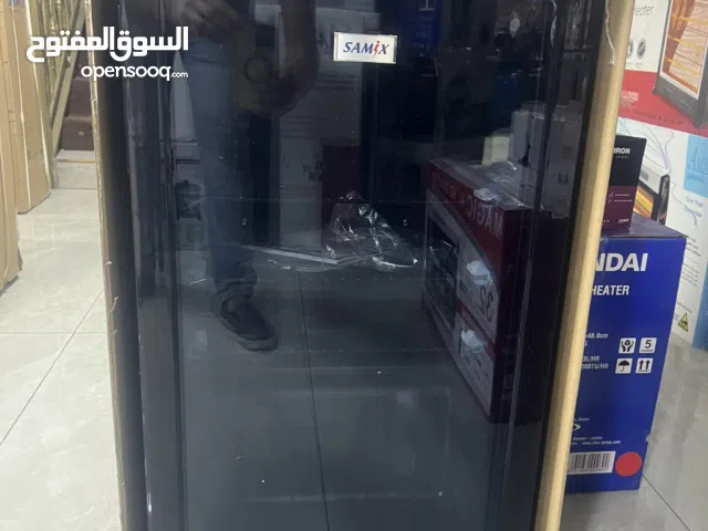 ثلاجه سامكس المكتبيه المميزه سكوريت اسود كامل بسعر حرق