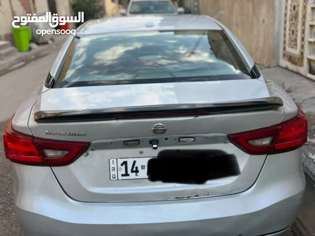 السلام عليكم سياره للبيع نيسان مكسيما حلوه نضيفه مديل 2017 حجم 6 سلندر وموجود السونا