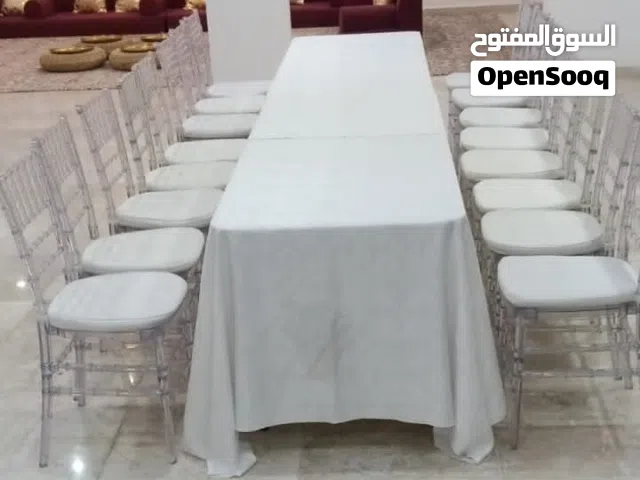 Acrylic chairs for rental تأجير كراسي الاكريليك