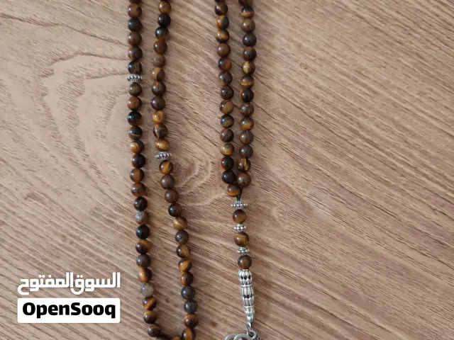 سبحة رائعة بحجر عين النمر الأصلي تنفع كهدية مميزة في الواقع أجمل