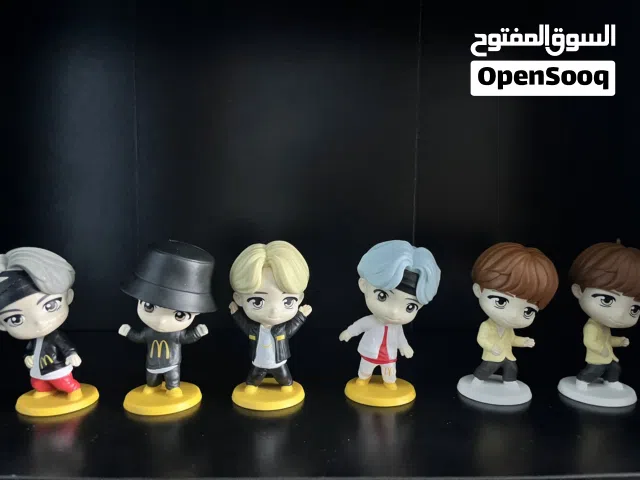 للبيع مجموعة شخصيات BTS × McDonald’s الأصلية (Collectible Figures)