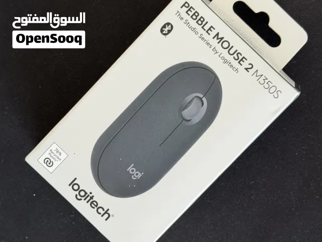 ماوس من شركة Logitech استعمال جداً نظيف و قليل موديل Pebble Mouse 2 M350s