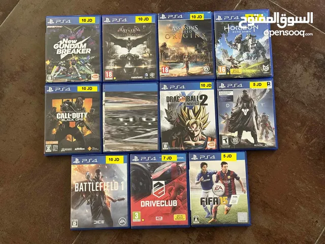 سيديات بلايستيشن 4 متوفر ايادي Playstation 4 ps4