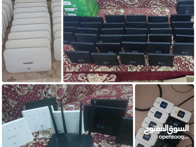 تشكيلة راوترات وموسعات شبكة مستعملة: ثابت، متنقل (MiFi)، اكستندر - أسعار مميزة