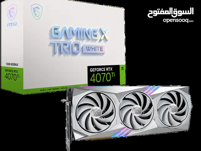 rtx 4070ti msi gaming x trio white