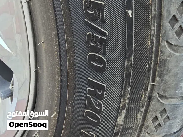 أطارات 285/50 R20 مريشال ظمان سنتين باقي سنه ونص على الضمان