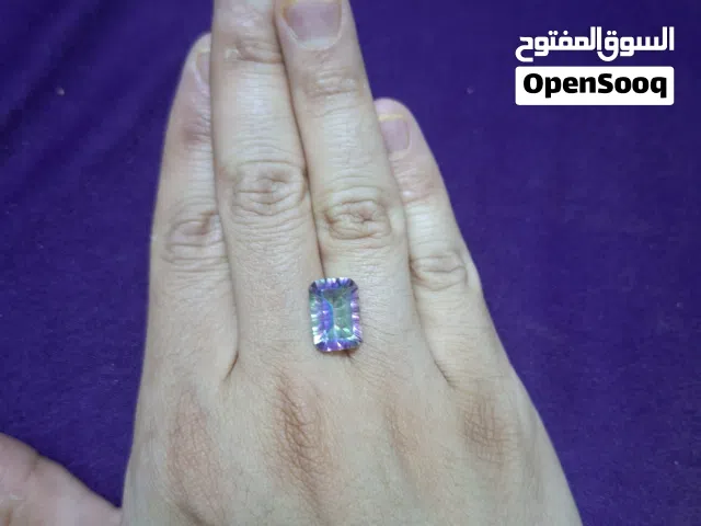 حجر كريستال زجاجي بعدة الوان Mystic glass crystal stone